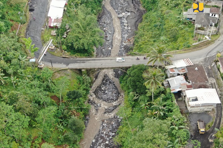 Kementerian PUPR Ganti Jembatan Kali Glidik II yang Putus Secara Permanen, Ini Alasannya