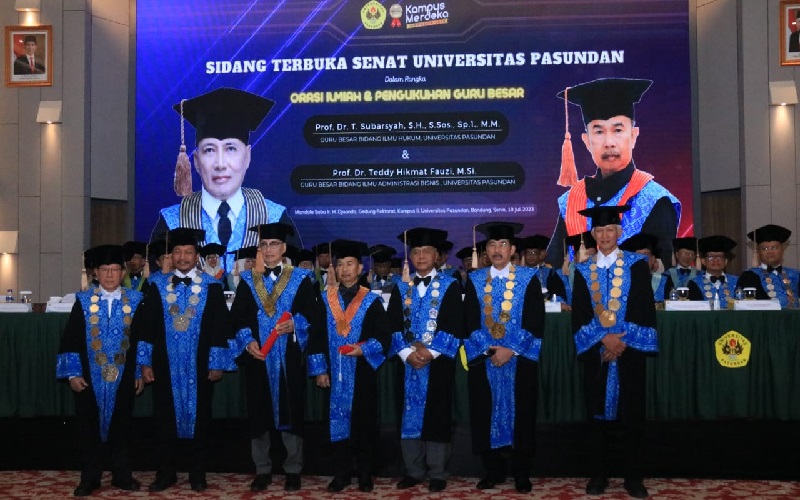 Unpas Jadi Kampus Swasta dengan Jumlah Guru Besar Terbanyak di Jabar dan Banten