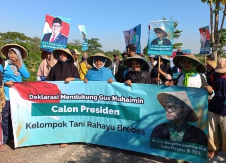 Petani di Brebes Dukung Gus Muhaimin Jadi Presiden di Pemilu 2024 