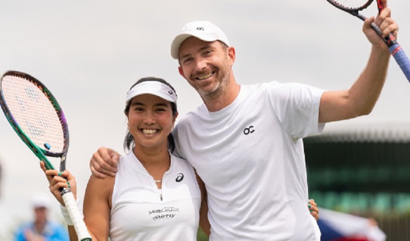 Hasil Wimbledon 2023: Sudah Berjuang! Aldila Sutjiadi Kalah di Semifinal!