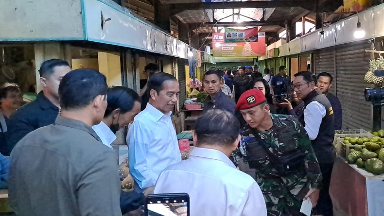 Jokowi Mampir ke Warung Nasi Bu Eha, Dulu Jadi Langganan Presiden Soekarno di Bandung
