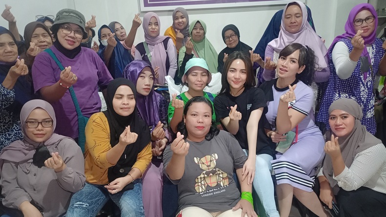 Komunitas Janda Deklarasi Dukungan kepada Bacaleg Partai Perindo Tati Sri Hardina
