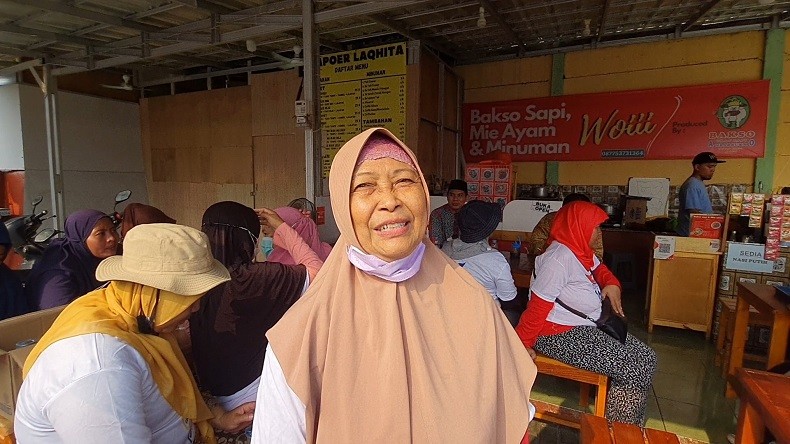 Budhe Parno Pemilik Mi Ayam Malaka Dukung Partai Perindo Galakkan UMKM