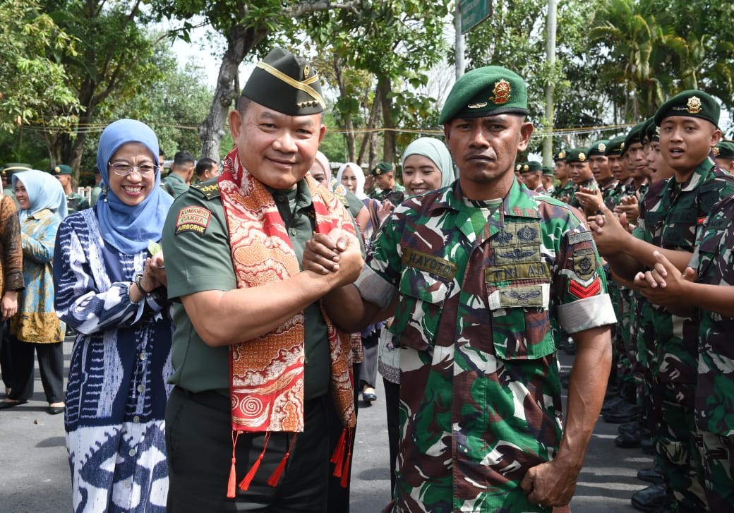 Jenderal Dudung Ingatkan Prajurit Jaga Nama Baik TNI AD: Kalian Akan Disegani dan Dihormati