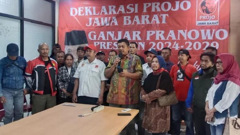 Projo Jabar Deklarasi Dukung Ganjar Pranowo di Pilpres 2024
