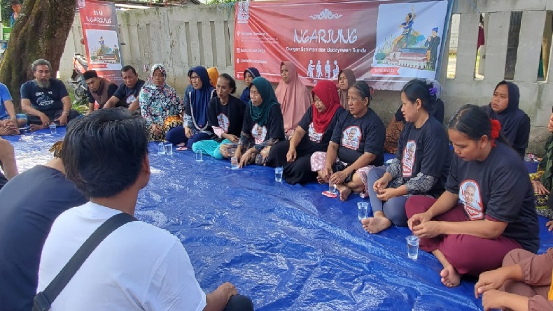 Adopsi Program Ganjar Lestarikan Budaya, Pendawa Ngariung dengan Seniman di Karawang