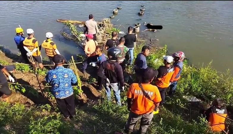 Sukoharjo Geger, Mayat Tanpa Identitas Ditemukan Mengapung di Sungai Bengawan Solo