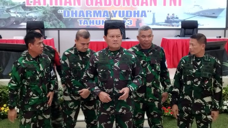 TNI Gelar Latihan Gabungan 2023, Panglima Yudo Margono: Libatkan 7.500 Prajurit 3 Matra