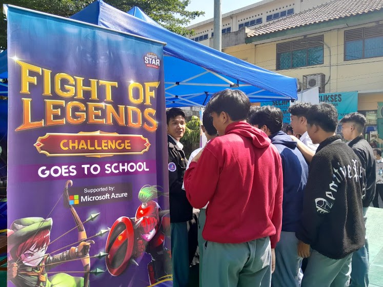 Siswi SMK PGRI 2 Depok Betah Main Fight of Legends, Ini Alasannya 
