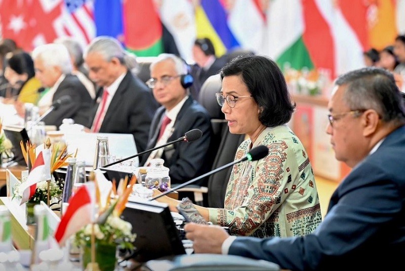 Di Depan Menkeu dan Gubernur Bank Sentral G20, Sri Mulyani Pamer Ketangguhan Ekonomi Indonesia 