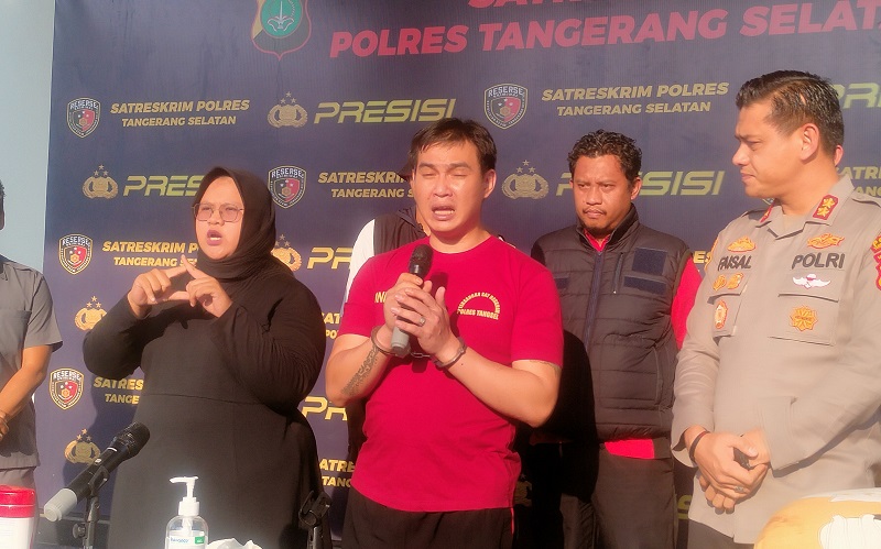 Ini Tampang Suami Aniaya Istri Hamil 4 Bulan di Serpong, Ternyata Positif Sabu