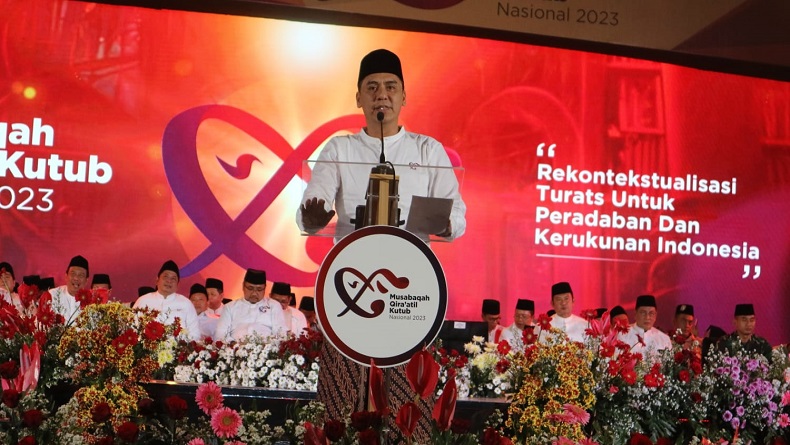 Kompak, Menag dan Wamenag Hadiri Penutupan MQKN di Ponpes Sunan Drajat Lamongan
