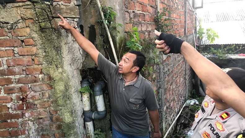 Suara Tangisan Pecah Keheningan Dini Hari, Bayi Dibuang di Atap Tempat Kos Sukabumi