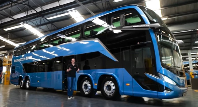 Mengintip Bus Super Mewah Marcopolo asal Brasil, Bisa Dicontek Karoseri Indonesia