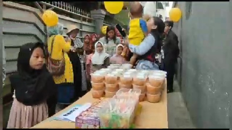 Unik, Makanan di Bazar Lembang KBB Ini Hanya Bisa Dibeli dengan Hapalan Doa