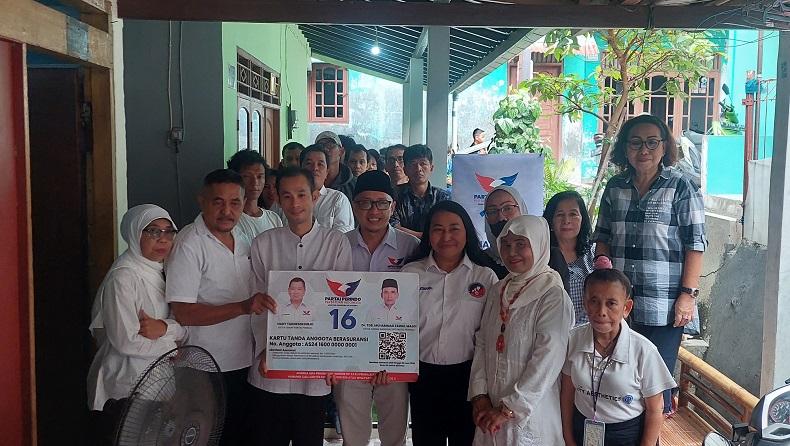 Bacaleg Partai Perindo Wahyu Nur Iman Sebut Warga Jaktim Antusias Sambut KTA Berasuransi