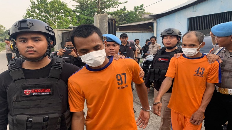 Polisi Gerebek Gudang Bekas Bengkel di Karawang, Ternyata Jadi Tempat Oplosan Gas Elpiji 