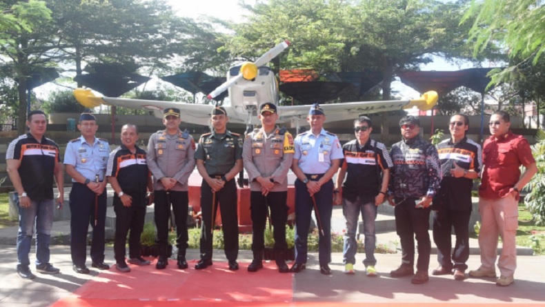 Monumen Pesawat SIAI Marchetti di Taman Kota Tasikmalaya Jadi Ikon Destinasi Wisata Baru