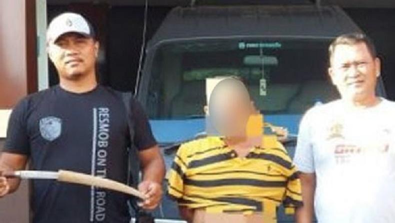 Buron 5 Tahun, Pria yang Menebas Jari Tangan Warga Minut hingga Putus Ditangkap