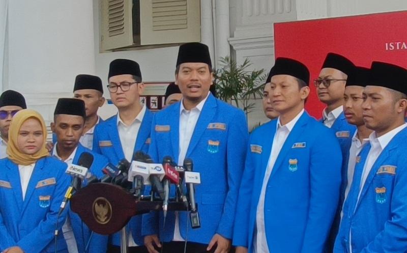 Bertemu PB PMII, Presiden Jokowi Terima Hasil Kajian Akademik tentang IKN