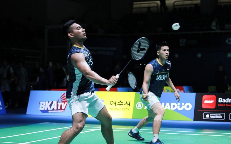 Hasil Arctic Open 2023: Pramudya/Yeremia ke 16 Besar usai Duel Sengit Vs Bagas/Fikri