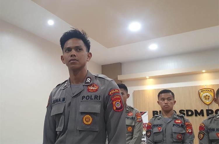 Kisah Briptu Arjuna Mahendra Baru 11 Bulan Jadi Polisi Sudah Naik Pangkat 