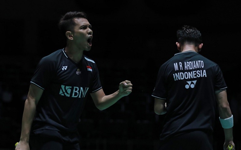 Hasil Japan Open 2023: Fajar/Rian ke Semifinal Usai Kalahkan Ahsan/Hendra