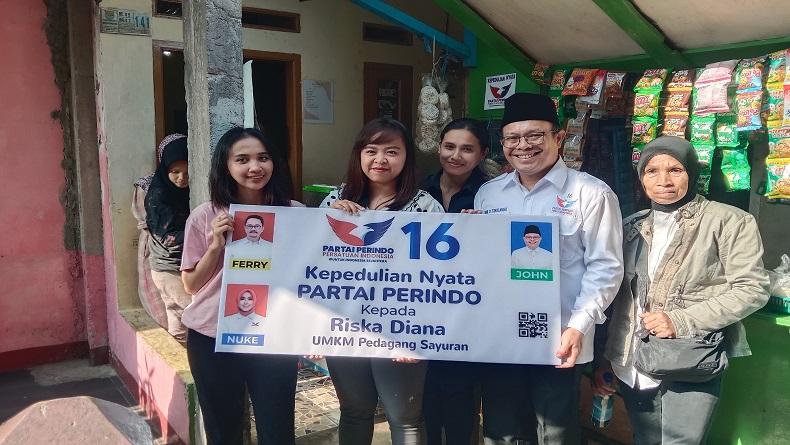 Dapat Bantuan Modal Usaha dari Partai Perindo, Pedagang Bandung: Gak Nyangka Banget!
