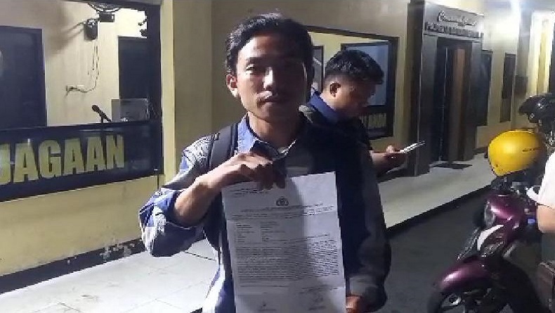 Diintimidasi OTK saat Meliput Bupati Lamsel Jadi Saksi Sidang, Jurnalis TV Lapor Polisi
