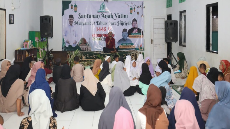 Tahun Baru Hijriah, Hisnu Santuni Yatim di Purwakarta dan Doa Bersama untuk Ganjar Pranowo