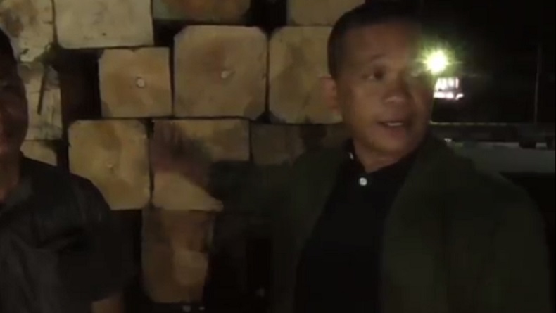 Pimpin Langsung Penggagalan Penyelundupan Kayu Diduga Ilegal, Dandim Nias Telepon Kapolres