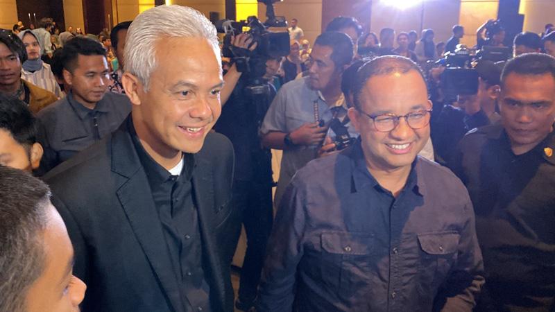 Anies Ucapkan Selamat Ultah ke Ganjar: Kalau Ada Makan-makan Undang Ya