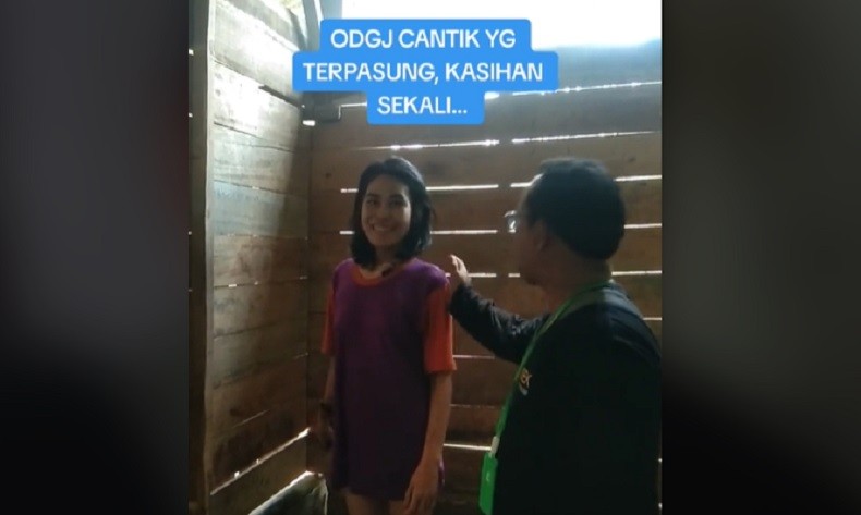 Viral ODGJ Berparas Cantik Terpasung, Netizen Soroti Wajahnya Mirip Artis