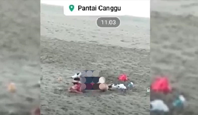 Akun Penyebar Video Bule di Canggu Diburu, Lokasi Masih Misteri  