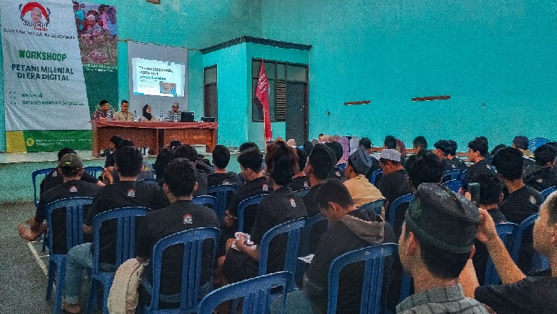 Ganjar Muda Gelar Workshop Petani Milenial di Tanjungkerta Sumedang
