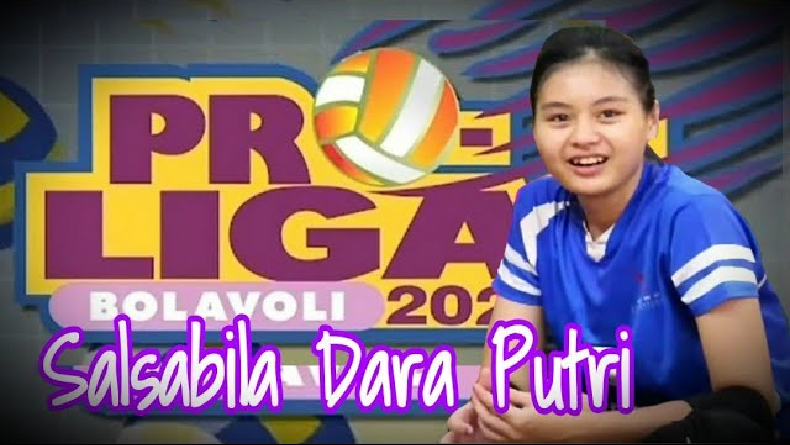 Profil dan Biodata Salsabila Dara, Atlet Timnas Voli Putri Indonesia