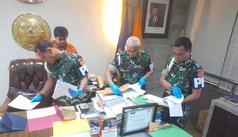 Puspom TNI-KPK Sita Bukti Transaksi hingga Rekaman CCTV usai Geledah Kantor Basarnas