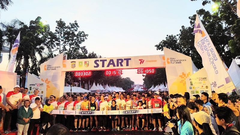 Riau Bhayangkara Run 2023 Sukses Digelar, Jagoan SEA Games Juara