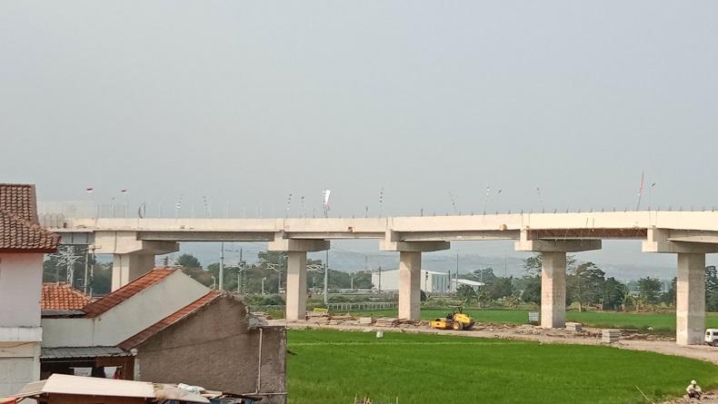 Jembatan Akses Tegalluar Bandung Rampung Dibuat, KCIC Uji Coba Awal September