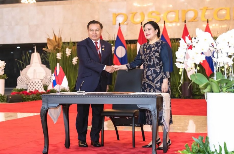 Bertemu Ketua Parlemen Laos, Puan Maharani Bahas Berbagai Kerja Sama hingga Pemberantasan Kejahatan Transaksional