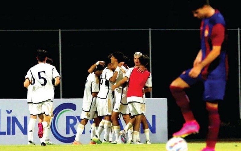 Hasil IYC 2023: Drama 9 Gol, Real Madrid U-18 Taklukan Barcelona 