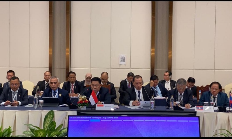 BNN RI Tegaskan Komitmen Kerja Sama Lawan Narkotika di Sidang AMMD ke-8