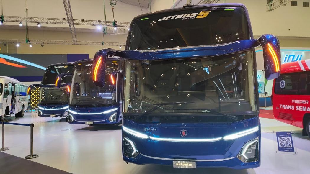 Penampakan Bodi Jetbus 5 Adi Putro di GIIAS 2023, Mewah dan Elegan dengan 6 Varian