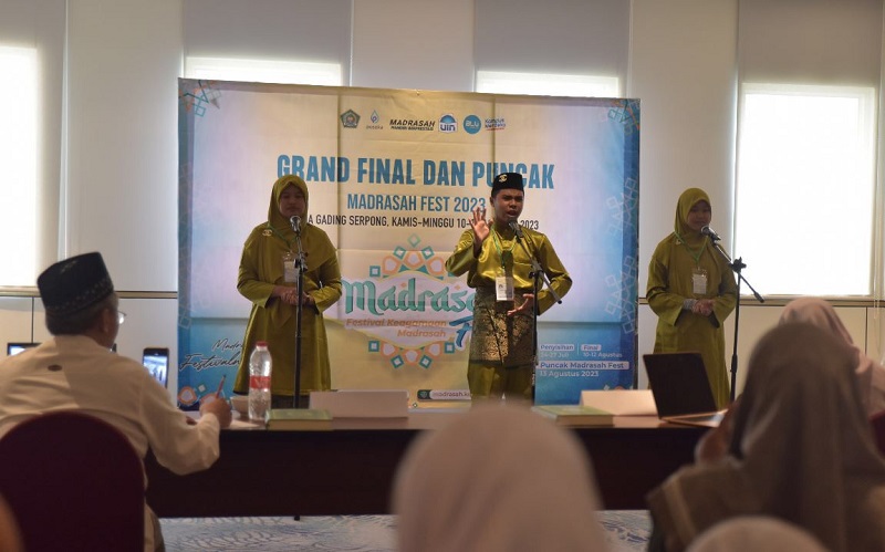 Kemenag Gelar Madrasah Fest, Ratusan Siswa se-Indonesia Adu Pintar Ilmu Agama