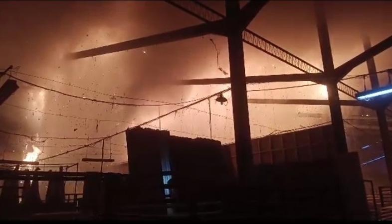  Pabrik Pengolahan Kayu di Grobogan Kembali Terbakar