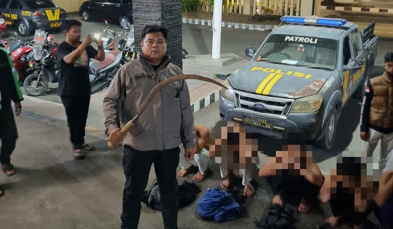 12 Pelajar Bawa Celurit Diamankan di Bogor, Diduga Hendak Tawuran