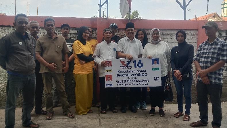 Dapat Sound System dari Bacaleg, Warga Antapani Wetan Bandung: Terima Kasih Partai Perindo