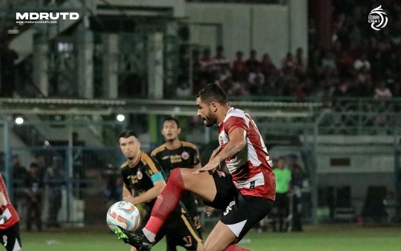 Hasil Liga 1 2023/2024: Sikat Persija Jakarta, Madura United Naik ke Puncak Klasemen