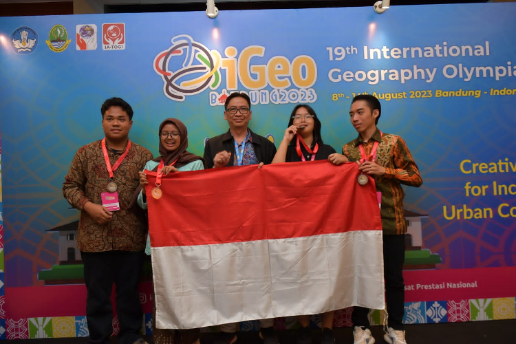 Sukses Digelar, Indonesia Raih Empat Medali di Kompetisi iGeo 2023