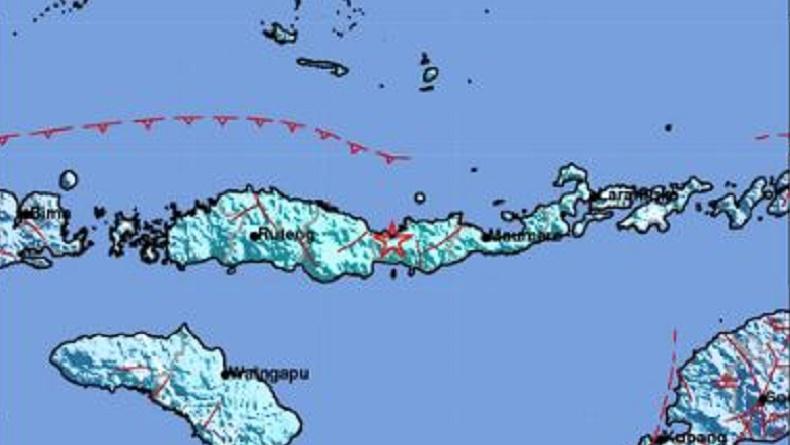 Analisis BMKG Gempa Bumi M5,8 di Nagekeo NTT, Terasa hingga Denpasar